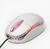 Mouse Óptico Com Fio E Led 1600 DPI B-Max Branco