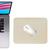 Mouse Pad 25x20cm Pequeno Retangular Antiderrapante Fácil Deslize Desk Pad Tapete De Mesa PALHA
