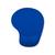 Mouse pad com suporte de pulso em gel colorido Azul