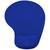 Mouse Pad Ergonômico Com Apoio De Punho Pulso Em Gel Silicone Azul Marinho