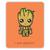 Mouse pad Plano Groot Laranja