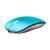 Mouse Recarregável Bluetooth Sem Fio Gamer  Led Rgb 2.4 ghz Azul