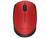 Mouse sem Fio Logitech Óptico 1000DPI 3 Botões Vermelho