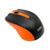 Mouse sem Fio MS404 Oex Preto com laranja