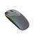 Mouse Sem Fio Wireless Led Rgb Cinza