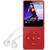 Mp3 MP4 Player Leitor De Música Suporta 64gb Fone Radio Fm Gravador Alto Falante Multimídia Corrida Academia VERMELHO