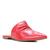 Mule Couro Shoestock For You Flat Bico Fino Vermelho