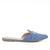 Mule Jelly Bean Metal II Bico Fino Feminino Azul claro