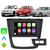 Multimidia Gol Voyage Saveiro G5 2008 09 10 11 2012 7" Android Auto CarPlay Voz Google Siri Tv Online Wifi Waze Preto Botão Furo Diagonal