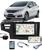 Multimídia Honda Fit 2015 2016 2017 2018 2019 2020 2021 Espelhamento Bluetooth USB SD Card + Moldura + Câmera Borboleta + Chicote + Adaptador de Anten Preto