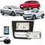 Multimídia VW Gol Saveiro Voyage G6 2013 2014 2015 2016 Espelhamento Bluetooth USB SD Card + Moldura + Câmera Borboleta PRATA