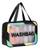 Nécessaire Feminina Bolsa Sacola Organizadora Impermeável Praia Piscina Material Preimum Plastico Transparente Reforçada Preto