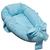 Ninho Redutor para Bebê Berço 100% Algodão - Mãe e Filho Enxovais Azul Luxo