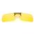 Nova Lentes Óculos Clip On  Polarizado Proteção U V 400 Amarelo
