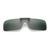 Nova Lentes Óculos Clip On  Polarizado Proteção U V 400 Verde escuro