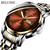 Novo Relógio Masculino Belushi Luxo Aço Inoxidável Vermelho