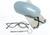 Óculos Auxílio Para Maquiagem Kit Com Lentes E Estojo Cinza Cinza