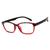 Óculos Brightzone Com Proteção Anti Luz Azul Anti Fadiga E Raios UV Para Leitura Digital Preto, Vermelho