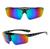 Óculos Ciclismo Com Proteção Uv400 e Suporte para Lente de Grau Preto, Azul
