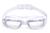 Óculos de Natação Adulto Profissional Lentes Transparentes Branco transparente