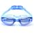 Óculos de Natação Adulto Profissional Lentes Transparentes Azul espelhado