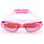 Óculos de Natação Adulto Profissional Lentes Transparentes Rosa espelhado