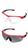 Óculos de proteção Steelflex Florence Incolor ou Fumê CA 40904 bike beach tennis Incolor