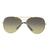Óculos de Sol Aviador Feminino Original WAS UV400 Laranja, Amarelo