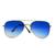 Óculos de Sol Aviador Feminino Original WAS UV400 Azul