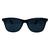 Óculos De Sol Casual Masculino  Quadrado Preto Com Proteção Uv400 Preto brilhante