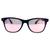 Óculos De Sol Casual Masculino  Quadrado Preto Com Proteção Uv400 Rosa