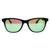 Óculos De Sol Casual Masculino  Quadrado Preto Com Proteção Uv400 Verde