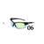 Oculos De Sol Ciclismo Pesca Moto Esportivo Uv400 Oulaiou Preto, Lente, Espelhado, Azul, Amarelo