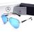 Óculos de Sol Com Lentes Polarizadas Proteção Solar UV400 Aviador azul