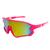 Óculos De Sol Corrida Cilclista Esporte Beach Tênis Proteção UV400 Acompanha Case Rosa