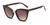 Óculos de Sol de Acetato Formato Gatinho com Proteção UV400 Marrom