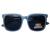 Óculos de sol escuro infantil-juvenil c/ proteção uv-luxo Azul, Menino