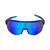 Óculos De Sol Esportivo Com Proteção UV400 Solar Para Ciclismo/Volei/Bike/Caminhada/Corrida/Atletismo A002 Azul napolitano, Azul