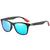 Óculos De Sol Esportivo Lentes Polarizadas E Proteção Uv400 Azul, Claro