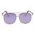 Óculos De Sol Fashion Metal Mackage - Avery Dourado, Rosa, Espelhado, Mk541r