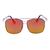 Óculos De Sol Fashion Metal Mackage - Avery Mk541l, Dourado