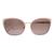 Óculos De Sol Feminino com Lentes Polarizadas e Proteção UV Tamanho Médio Rosa