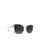 Óculos De Sol Feminino com Lentes Polarizadas e Proteção UV Tamanho Médio Branco