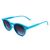 Óculos de Sol Feminino E Masculino Redondo Proteção UV400 Varias Cores Envio Imediato Azul