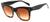 Óculos de Sol Feminino Gatinho Alta Qualidade Proteção Uv400 Preto, Leopardo