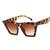 Óculos de Sol Feminino Vinkin Clássico Vintage Gatinho UV400 Leopardo