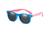 Óculos de Sol Infantil Flexível Polarizado C/ Proteção Uv400 Azul mar e rosa