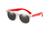 Óculos de Sol Infantil Flexível Polarizado C/ Proteção Uv400 Branco, Vermelho