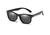 Óculos de Sol Infantil Flexível Polarizado C/ Proteção Uv400 Preto fosco