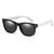 Óculos De Sol Infantil Flexível Polarizado Proteção Uv400 8, Preto, Branco